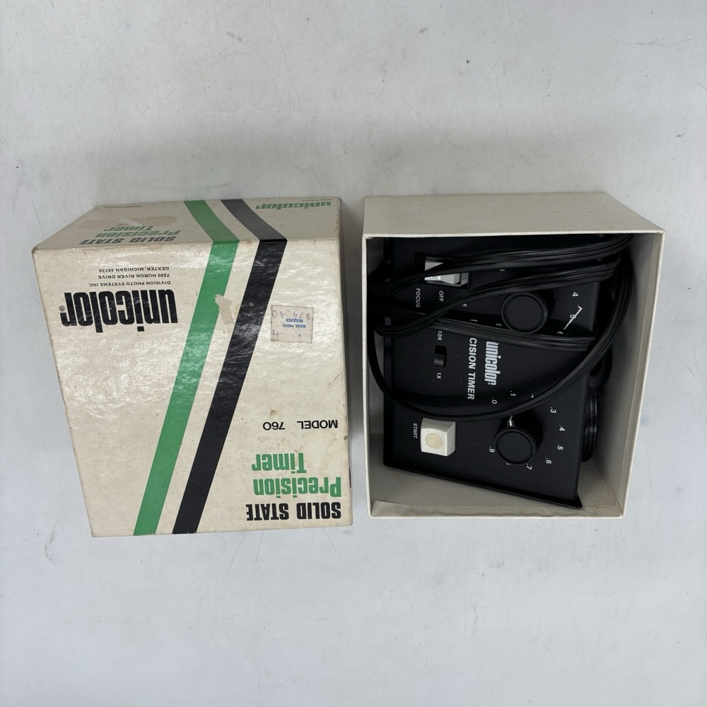 Unicolor Darkroom Precision 760 Timer Tested and Working